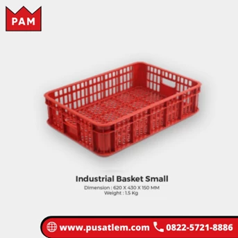 keranjang plastik industrial basket small size