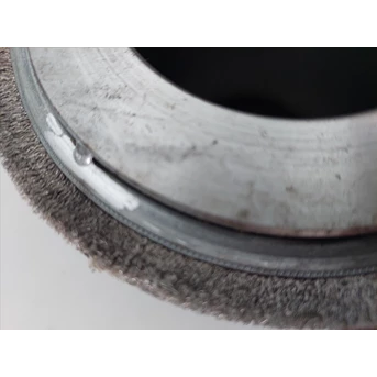 Sikat Spiral Coil Rustic pembersih bahan metal kawat stainless steel