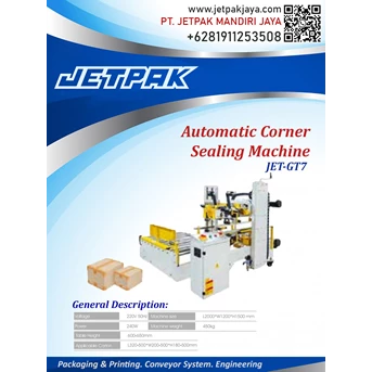 automatic corner sealing machine JET-GT7