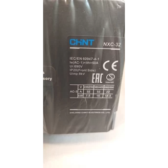 magnetic contactor chint nxc-32 3p 32a 220v-2