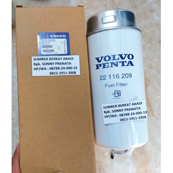 VOLVO PENTA 22 116 209 FUEL FILTER 22116209