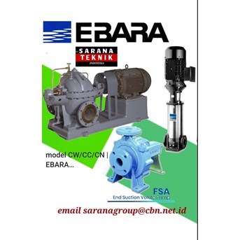 End Suction Pompa Ebara Sarana Teknik