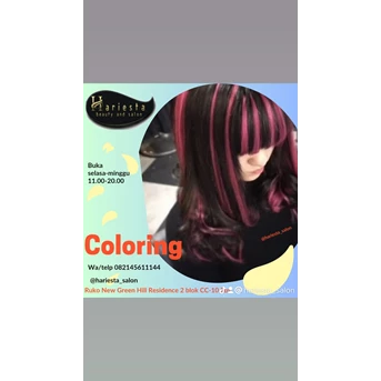 model warna rambut untuk kulit sawo mateng terbaik di hariesta salon