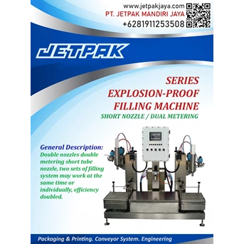 Series Explosion-proof Filling Machine Short Nozzle/Dual Matering