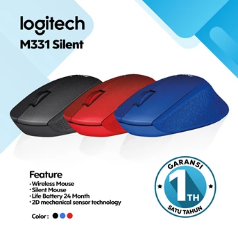 Wireless Silent Plus Mouse Logitech M331