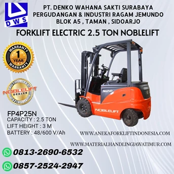 Forklift Electric 1.0 - 3 Ton Harga Termurah