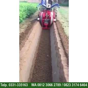 strawberry ridger - implemen mesin pembuat parit guludan traktor df151-4