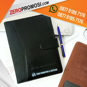 buku catatan ag-04 buku agenda kulit a5 custom logo perusahaan-3