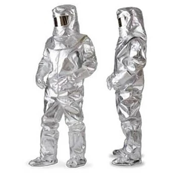 baju tahan panas bahan alumunium (aluminized fireman suit)