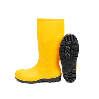 Sepatu Boots Tinggi Safety Petrova STRENGTH Kuning