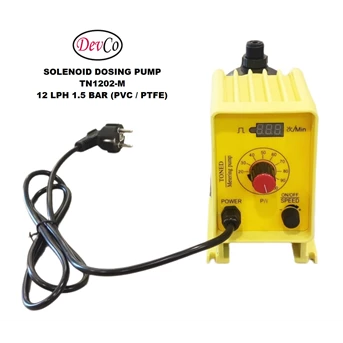 pompa dosing solenoid tn1202-m diaphragm metering pump -12 lph 1.5 bar-4