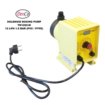 Pompa Dosing Solenoid TN1202-M Diaphragm Metering Pump -12 LPH 1.5 Bar