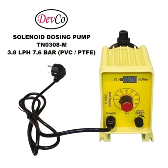 pompa dosing solenoid tn0308-m diaphragm metering pump-3.8 lph 7.6 bar-4