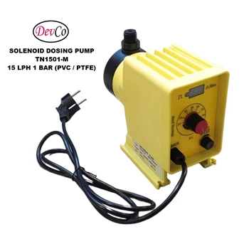 pompa dosing solenoid tn1501-m diaphragm metering pump - 15 lph 1 bar