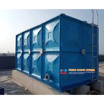 toren air / produksi tangki panel fiberglass 009-1
