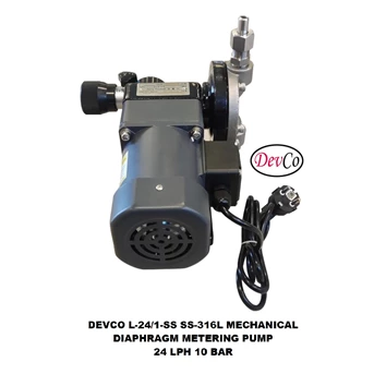 pompa dosing l-24-1-ss mechanical diaphragm metering pump 24 lph 10bar-1