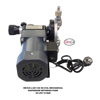 pompa dosing l-60-1-ss mechanical diaphragm metering pump-60 lph 10bar-1