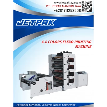 4-6 Colors Flexo Printing Machine