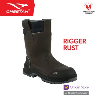 Sepatu Safety Cheetah ADV Rigger Rust