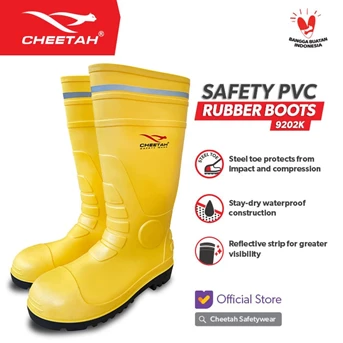 PVC Rubber Boots Safety 9202K