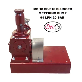 pompa dosing mp19120 ss-316 plunger metering pump - 91 lph 20 bar-4