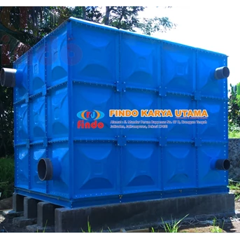 toren air / produksi tangki panel bahan fiberglass 002-1
