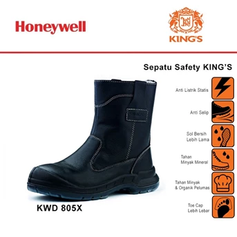 Kings Sepatu Safety Shoes Model Boots Original KWD805X