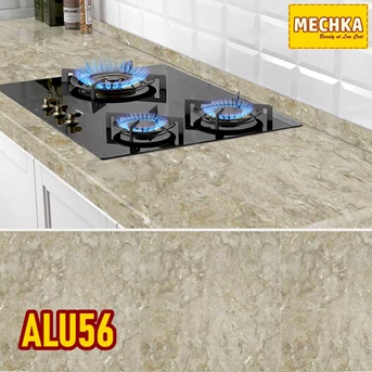 alu56 - sticker motif marmer pelapis furniture, kitchen set, dapur dll