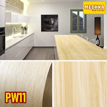 pw11 - pvc sheet motif kayu bertekstur pelapis furniture, lemari dll