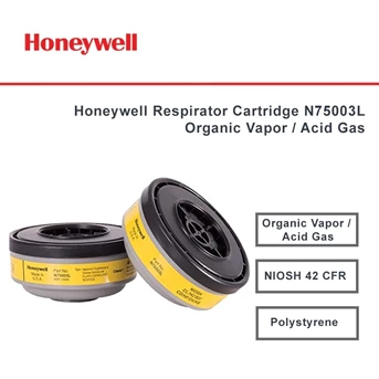 Honeywell Respirator Cartridge Organic Vapor and Acid Gas N75003L
