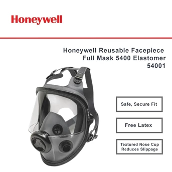 Honeywell Reusable Facepiece Full Mask 54001 Elastomer