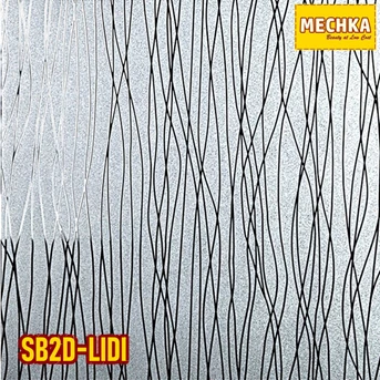 sb2d-lidi glass sheet stiker kaca sandblast 2d patterned
