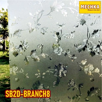 sb2d-branch8 glass sheet stiker kaca sandblast 2d patterned