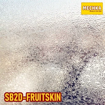 sb2d-fruitskin glass sheet stiker kaca sandblast 2d polos textured