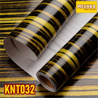 KNT032 - Motif Kayu Non Tekstur Stiker Pelapis Furniture, Lemari dll