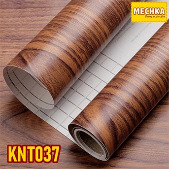 knt037 - motif kayu non tekstur stiker pelapis furniture, lemari dll