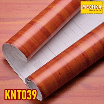 KNT039 - Motif Kayu Non Tekstur Stiker Pelapis Furniture, Lemari dll