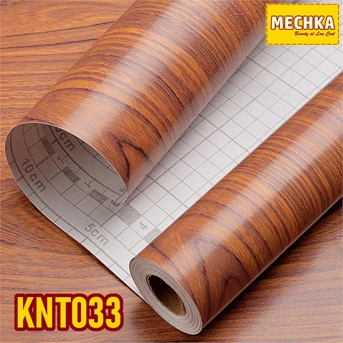 knt033 - motif kayu non tekstur stiker pelapis furniture, lemari dll