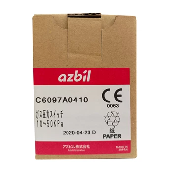 AZBIL C6097A0410 | AZBIL C6097A0410 PRESSURE SWITCH