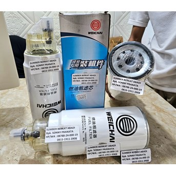 WEICHAI 1000424916A 1000588583 FUEL FILTER COMPLETE BOWL 612600081335