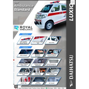 modifikasi ambulance luxio type standart