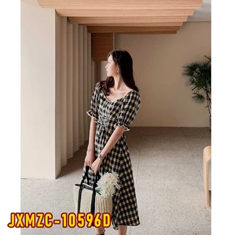 jxmzc-20596d dress wanita / pakaian / terusan perempuan / cewe / cewek-4