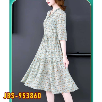 jbs-95386d dress wanita / pakaian / terusan perempuan / cewe / cewek-5