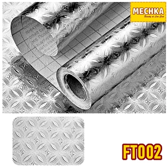 FT002 - Alumunium Sheets Bertekstur Pelapis Dapur / Kitchen Set