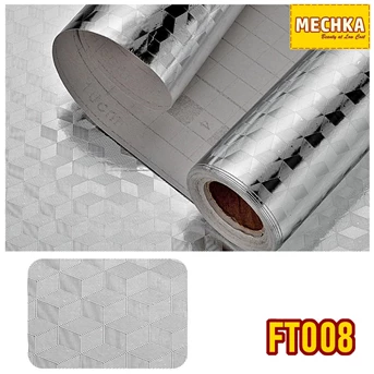 FT008 - Alumunium Sheets Bertekstur Pelapis Dapur / Kitchen Set