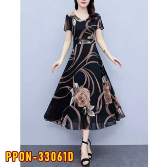 PPON-33061D Dress Wanita / Pakaian / Terusan Perempuan / Cewe / Cewek