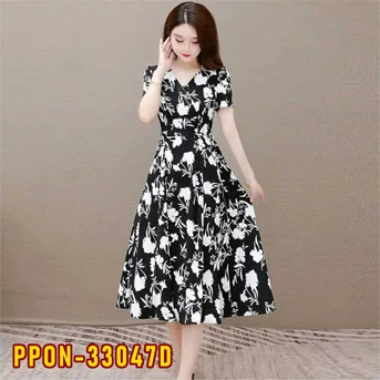PPON-33047D Dress Wanita / Pakaian / Terusan Perempuan / Cewe / Cewek