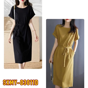 sxmy-03011d dress wanita / pakaian / terusan perempuan / cewe / cewek