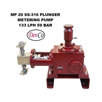 pompa dosing mp213359 ss-316 plunger metering pump - 133 lph 59 bar-5