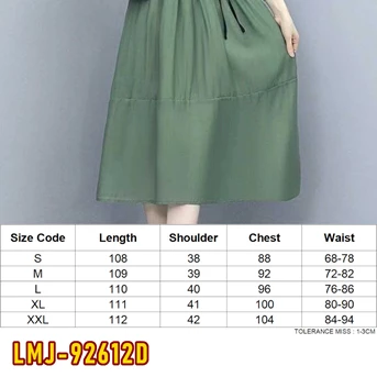 lmj-92612d dress wanita / pakaian / terusan perempuan / cewe / cewek-7